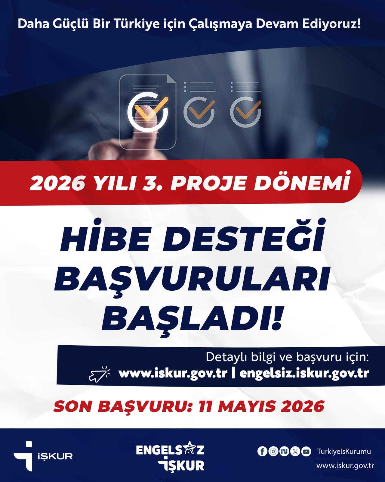 Hibe başvuruları başladı
