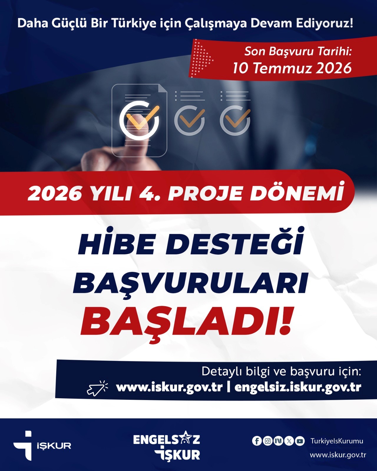 Hibe başvuruları başladı