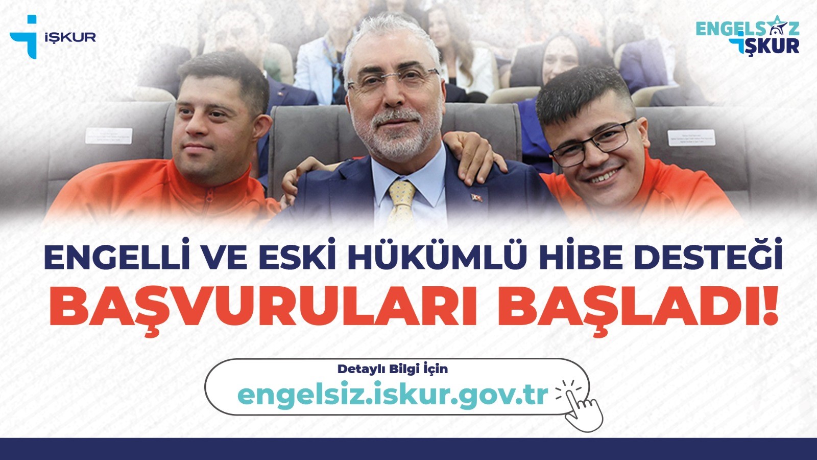 2025/3. Dönemi Engelli ve Eski Hükümlü Proje Başvuruları Başladı!  Görseli